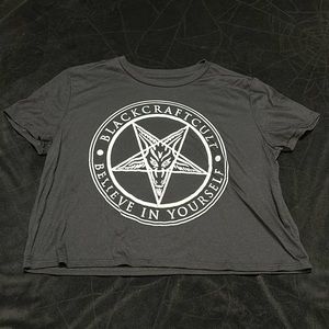 Blackcraft Cult Believe in Yourself Crop, Small